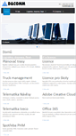 Mobile Screenshot of dcomm.cz